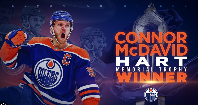 Connor McDavid sætter ny karriererekord som NHL MVP i denne sæson